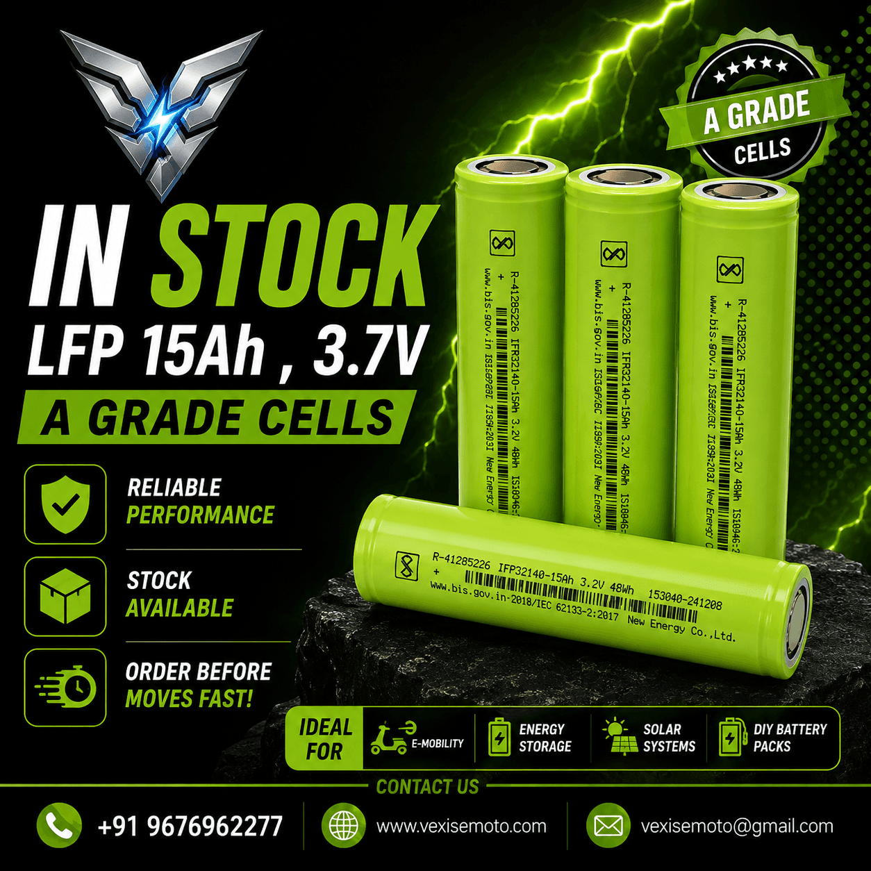 CNAE LFP 15000Mah 32140