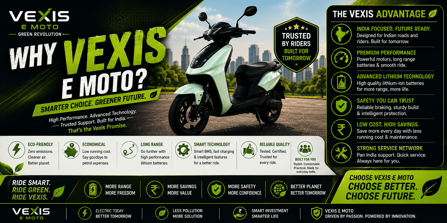 WHY VEXIS E MOTO?